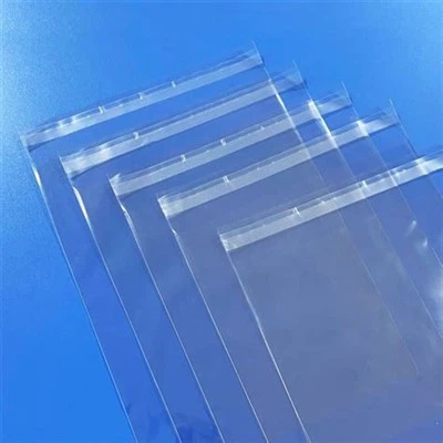 Sac autocollant transparent